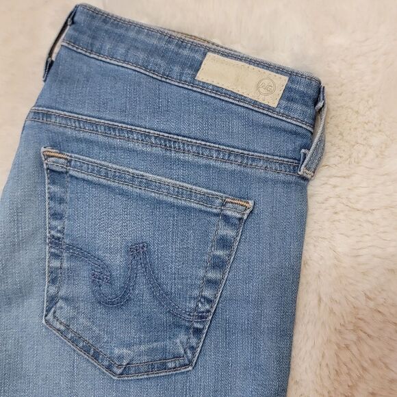 Adriano Goldschmied AG The Legging Super Skinny Ankle Jeans Size 27 x 28 Inseam - Picture 3 of 10